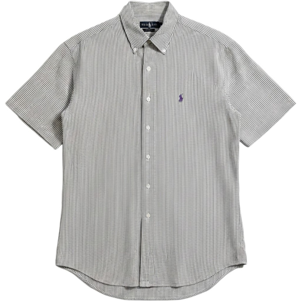 Ralph Lauren Vintage 90's Blake Blue & White Stripe Sz Large Old Money Coastal